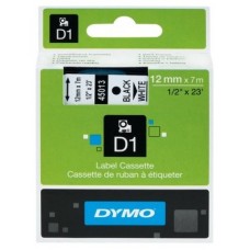 DYMO Cinta LM D1 24mmx7m Negro/blanco en Huesoi