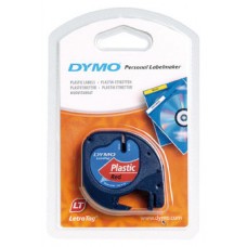 DYMO Cinta LT 12mmx4mt -Negro/Rojo en Huesoi