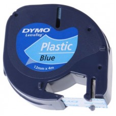 DYMO Cinta LT 12mmx4mt -Negro/Azul en Huesoi