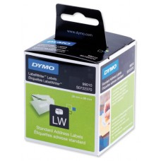 DYMO Etiqueta LW dirección 89x28mm, 2 rollos etiquetas (130 x 2) Papel Blanco en Huesoi