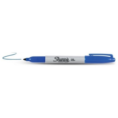 MARCADOR PERMANENTE SHARPIE AZUL PAPERMATE S0810950 (MIN12) (Espera 4 dias) en Huesoi