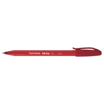 BOLIGRAFO INKJOY 100 1MM ROJO PAPERMATE S0957140 (MIN50) (Espera 4 dias) en Huesoi