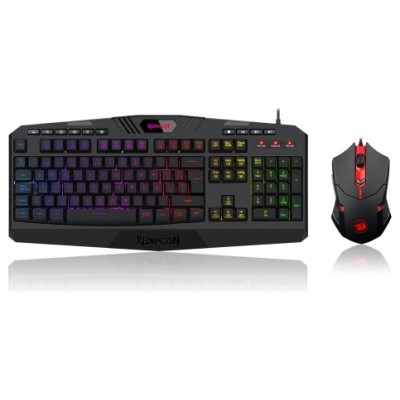 Redragon - Combo Teclado+Raton K503A+M601RGB Espanol en Huesoi