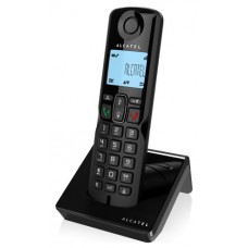 Alcatel S250 Teléfono DECT Negro Identificador de llamadas (Espera 4 dias) en Huesoi