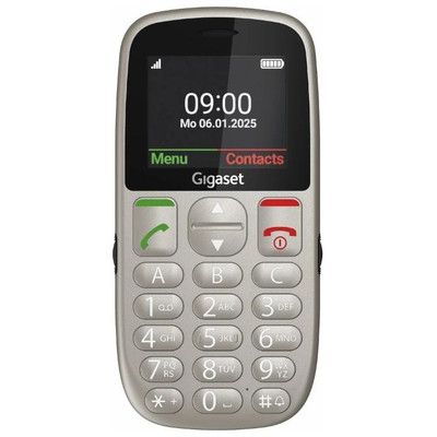 Gigaset M&oacute;vil Senior GL395 2.2" SIM Grey Titanium en Huesoi