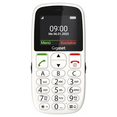 Gigaset GL395 5,59 cm (2.2") 90 g Blanco Teléfono para personas mayores (Espera 4 dias) en Huesoi Gigaset GL395 5,59 cm (2.2") 90 g Blanco Teléfono para personas mayores (Espera 4 dias) en Huesoi