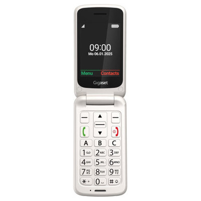 Gigaset GL595 7,11 cm (2.8") 114 g Blanco Teléfono para personas mayores (Espera 4 dias) en Huesoi Gigaset GL595 7,11 cm (2.8") 114 g Blanco Teléfono para personas mayores (Espera 4 dias) en Huesoi