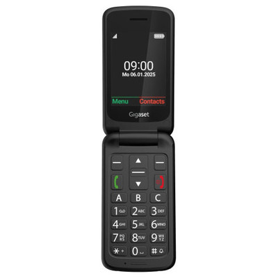 Gigaset M&oacute;vil Senior GL595 2.8" SIM Negro en Huesoi