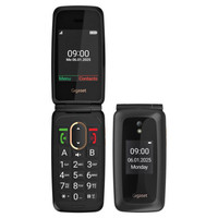 Gigaset GL795 7,11 cm (2.8") 142 g Negro Tel&eacute;fono para personas mayores (Espera 4 dias) en Huesoi