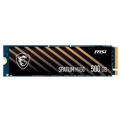 MSI SSD Spatium M450 500Gb PCIe 4.0 NVMe 3000 Mb-s en Huesoi