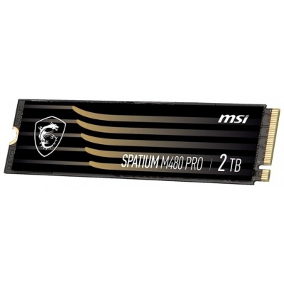 MSI SPATIUM M480 PRO PCIE 4.0 NVME M.2 2TB unidad de estado sólido PCI Express 4.0 3D NAND (Espera 4 dias) en Huesoi