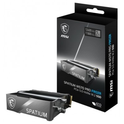 MSI SPATIUM M570 PRO PCIE 5.0 NVME M.2 2TB FROZR unidad de estado sólido PCI Express 5.0 3D NAND (Espera 4 dias) en Huesoi