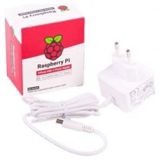 Raspberry alimentador oficial para Pi 4 - USB-C - 5V - en Huesoi