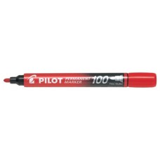 MARCADOR PERMANENTE PUNTA CONICA SCA-100 ROJO PILOT SCA-100-R (MIN12) (Espera 4 dias) en Huesoi