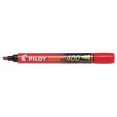 MARCADOR PERMANENTE PUNTA BISELADA SCA-400 ROJO PILOT SCA-400-R (MIN12) (Espera 4 dias) en Huesoi