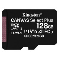 MICROSD KINGSTON 128GB CL10 UHS-l CANVAS SELECT PLUS (Espera 4 dias) en Huesoi