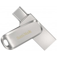 Sandisk Ultra Dual Drive Luxe unidad flash USB 64 GB USB Type-A / USB Type-C 3.2 Gen 1 (3.1 Gen 1) Acero inoxidable (Espera 4 dias) en Huesoi