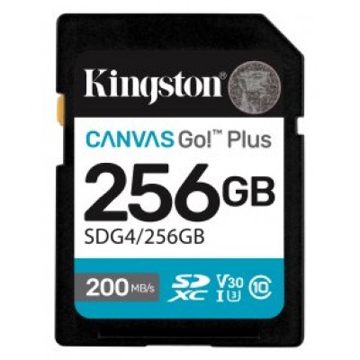 Kingston Technology 256GB SDXC Canvas Go Plus Gen4 200MB/s C10 UHS-I U3 V30 (Espera 4 dias) en Huesoi