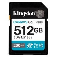 Kingston Technology 512GB SDXC Canvas Go Plus Gen4 200MB/s C10 UHS-I U3 V30 (Espera 4 dias) en Huesoi