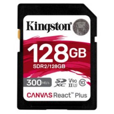 Kingston Technology Canvas React Plus 128 GB SD UHS-II Clase 10 (Espera 4 dias) en Huesoi Kingston Technology Canvas React Plus 128 GB SD UHS-II Clase 10 (Espera 4 dias) en Huesoi