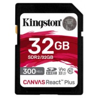 Kingston Technology Canvas React Plus 32 GB SD UHS-II Clase 10 (Espera 4 dias) en Huesoi