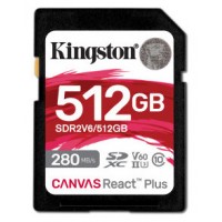Kingston Technology Canvas React Plus 512 GB SDXC UHS-II Clase 10 (Espera 4 dias) en Huesoi