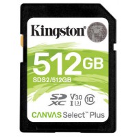 Kingston SDS2/512GB SDXC 512GB clase 10 en Huesoi