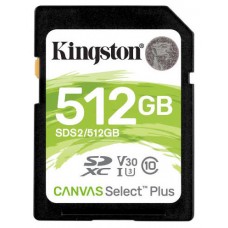 Kingston SDS2/512GB SDXC 512GB clase 10 en Huesoi