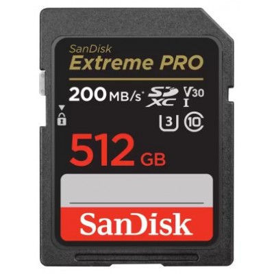 SanDisk Extreme PRO 512 GB SDXC Clase 10 (Espera 4 dias) en Huesoi