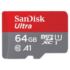 MEMORIA SD MICRO 64GB SanDisk Ultra microSDXC + SD en Huesoi