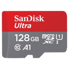 MEMORIA SD MICRO 128GB SanDisk Ultra microSDXC + SD en Huesoi