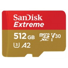 SanDisk Extreme 512 GB MicroSDHC UHS-I Clase 10 (Espera 4 dias) en Huesoi