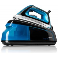 CENTRO DE PLANCHADO BLUE STEAM 2.200W NEGRO/AZUL HAEGER (Espera 4 dias) en Huesoi