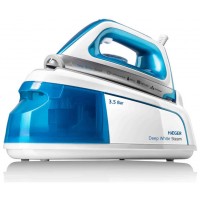 CENTRO DE PLANCHADO BLUE STEAM 2.200W AZUL/BLANCO HAEGER (Espera 4 dias) en Huesoi