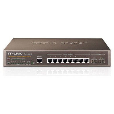 SWITCH GESTIONABLE L2 TP-LINK SG3210 8P GIGA CON 2P en Huesoi