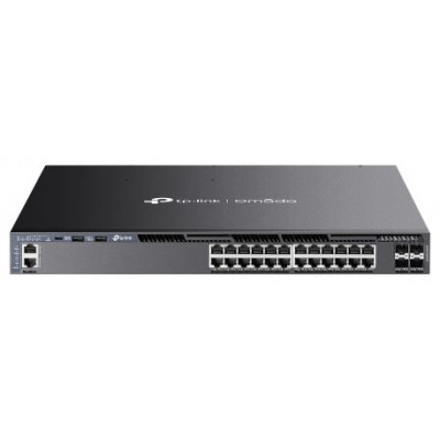 TP-Link Omada SG6428XHP switch Gestionado L3 Gigabit Ethernet (10/100/1000) Energía sobre Ethernet (PoE) 1U Negro (Espera 4 dias) en Huesoi