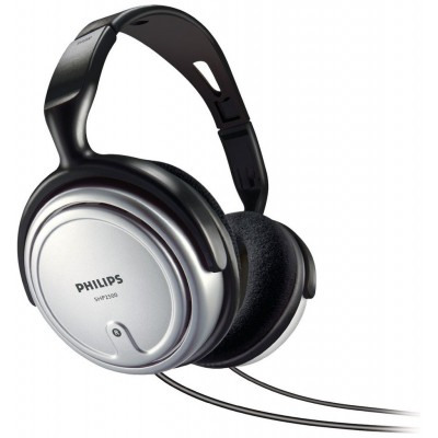 AURICULAR DIADEMA PHILIPS SHP2500/10 6M CABLE NEGRO, PLATA en Huesoi