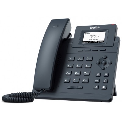 YEALINK SIP-T30 1 cuenta, SIN PoE, CON PSU en Huesoi
