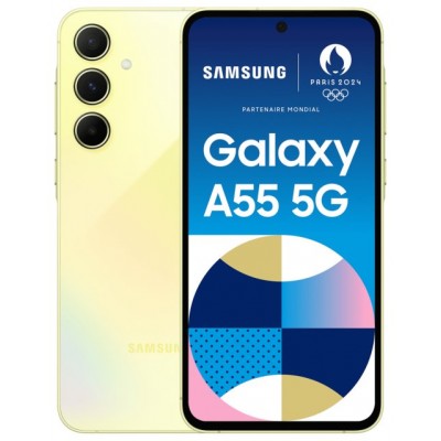 Samsung Galaxy A55 5G 6.6" 8GB 128GB Amarillo en Huesoi