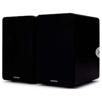 ALTAVOCES 2.0 HIFI PASIVOS AIWA SP-A100 COLOR NEGRO en Huesoi