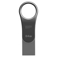 SP Lapiz USB C80 USB-C 3.2 64GB Dual Metalico en Huesoi