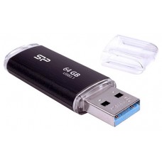 SP Memoria USB Blaze B02 USB 3.1 Gen1 64GB Black en Huesoi