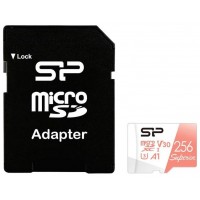 SP MicroSDXC 256GB Clase 10 V30 A1 en Huesoi