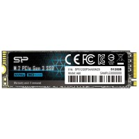 SP P34A60 512GB SSD M.2 PCIe Gen3x4 Nvme en Huesoi