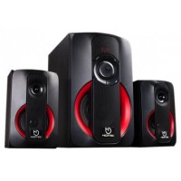 Hiditec Altavoces 2.1 Multimedia H400 40W Blt Radi en Huesoi