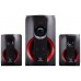 Hiditec Altavoces 2.1 Multimedia H400 40W Blt Radi en Huesoi