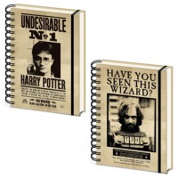 CUADERNO A5 CON ESPIRAL (PORTADA LENTICULAR) CARTELES HARRY & SIRUS 21 X 15 CM PYRAMID INTERNATIONAL REDSTRING SR72657 (Espera 4 dias) en Huesoi