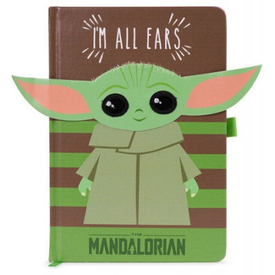 CUADERNO PREMIUM MANDALORIAN IM ALL EARS VERDE PYRAMID INTERNATIONAL REDSTRING SR73280 (Espera 4 dias) en Huesoi