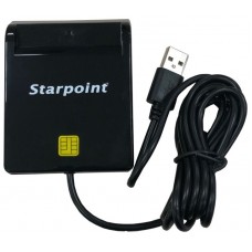 Lector Tarjeta Chip STP_SCRZW-1 USB Negro en Huesoi