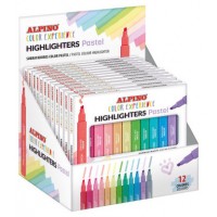 ESTUCHE 6 SUBRAYADORES PASTEL COLOR EXPERIENCE ALPINO SU000012 (Espera 4 dias) en Huesoi